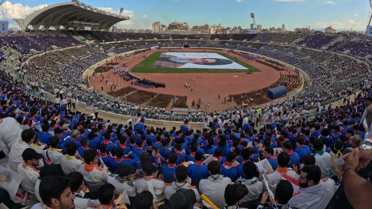 74,000 Mahdi Scouts Commemorate Hezbollah Martyrs in Historic Rally