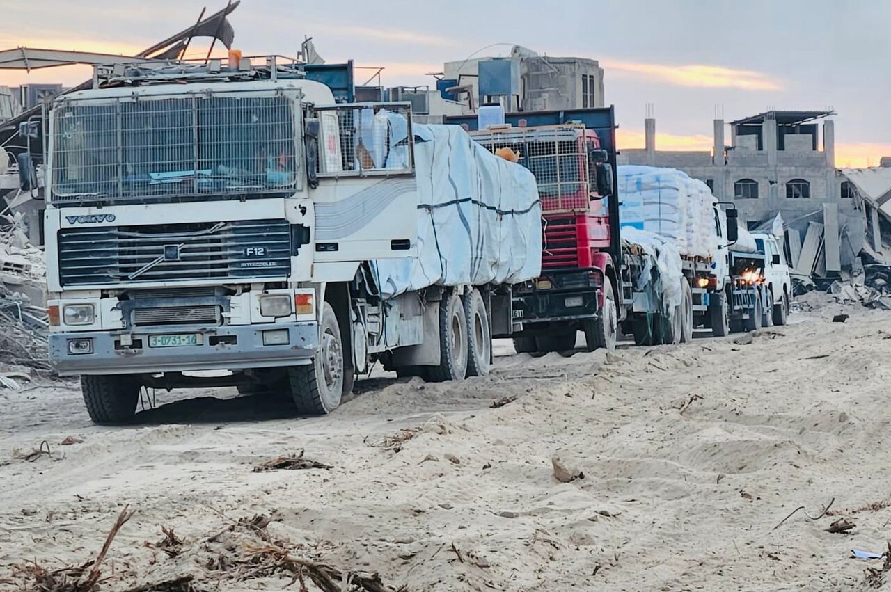 UNRWA: 170 Aid Trucks Enter Gaza, 6,000 More Await Entry