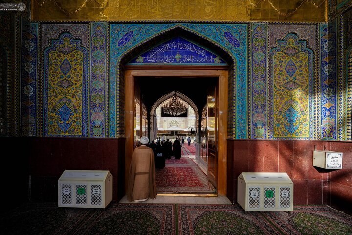 تقریر مصور | صور من صحن الإمام علي(ع) في النجف الأشرف