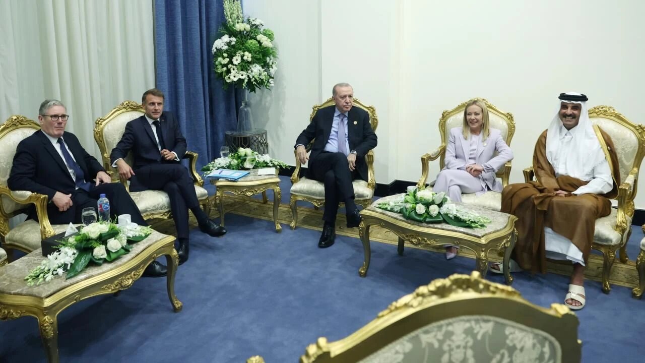 Cumhurbaşkanı Erdoğan, Gazze zirvesi için Mısır'da