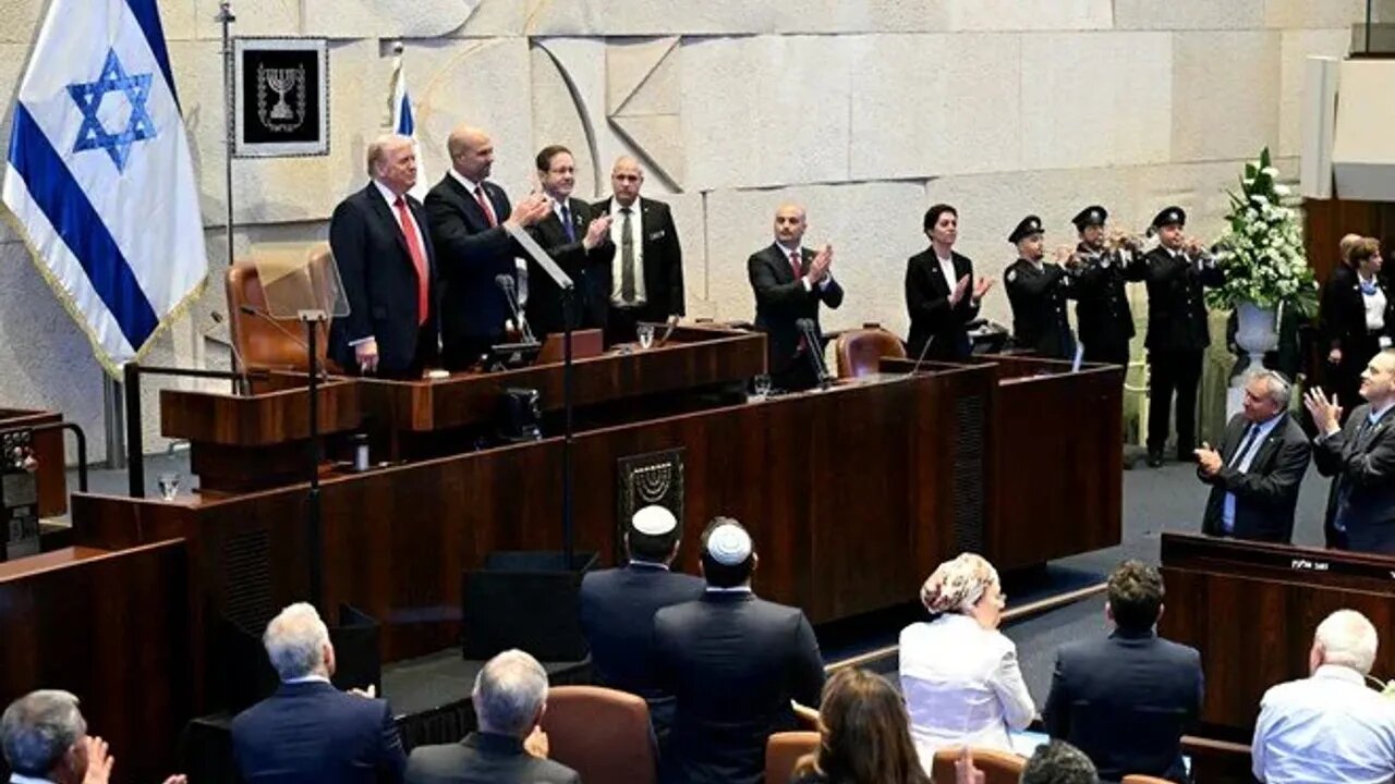 Trump'tan Siyonist İsrail meclisinde skandal açıklamalar