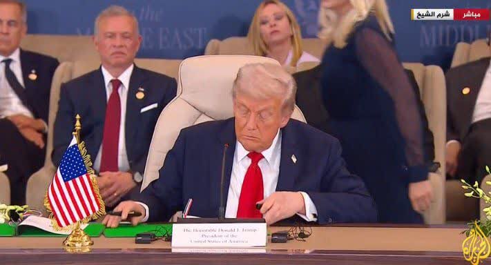 امضای توافق آتش‌بس غزه در شرم‌الشیخ میان اسرائیل و حماس با حضور ترامپ و سران منطقه