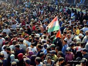 দক্ষিণ গাজা উপত্যকায় মুক্ত ফিলিস্তিনিদের জন্য এক স্মরণীয় অভ্যর্থনা।