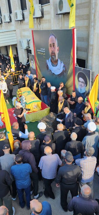 حزب الله وجماهير المقاومة يشيّعون الشهيد علي سلطان في الصوّانة جنوب لبنان