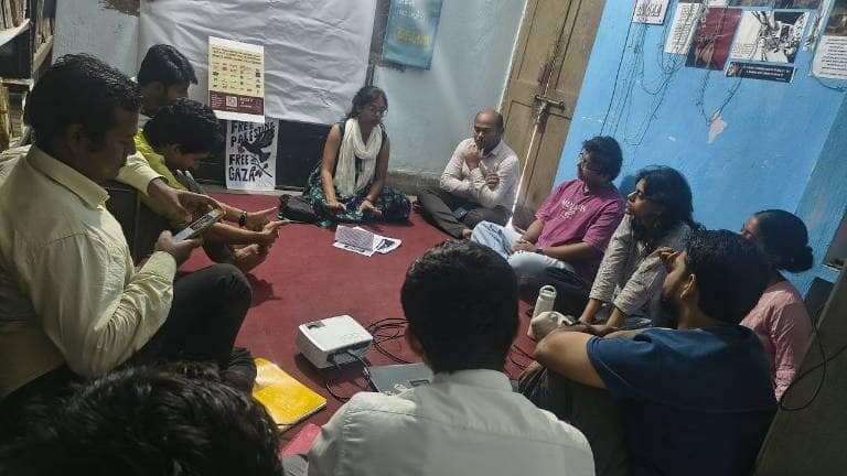 Film 'Ismail' Screened in Patna to Support Palestinian Freedom Struggle + Photos