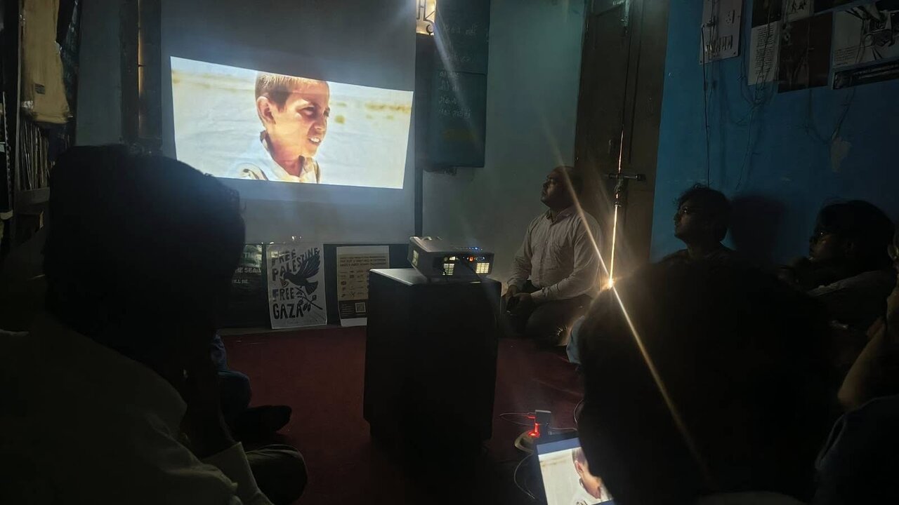 Film 'Ismail' Screened in Patna to Support Palestinian Freedom Struggle + Photos