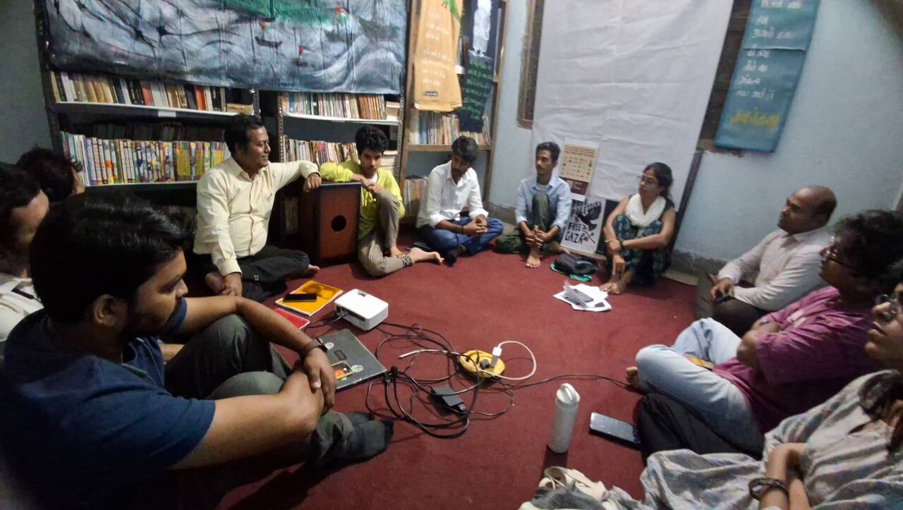 Film 'Ismail' Screened in Patna to Support Palestinian Freedom Struggle + Photos