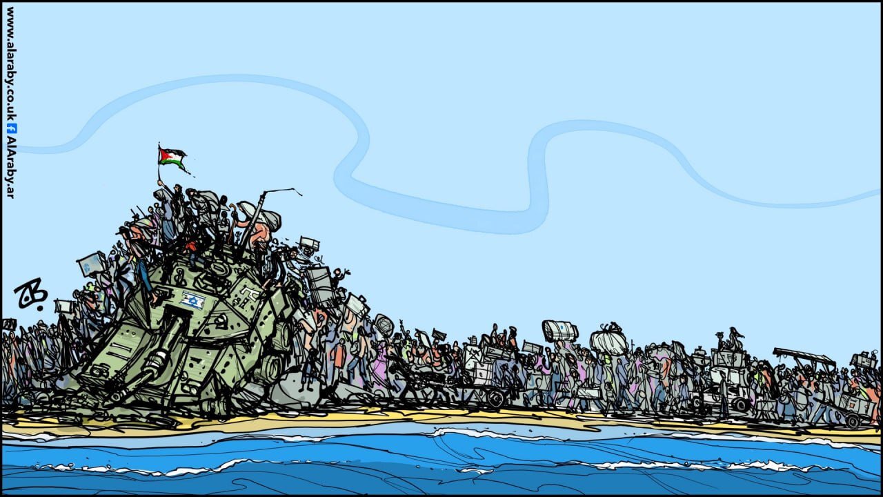 كاريكاتير / العودة إلى غزة