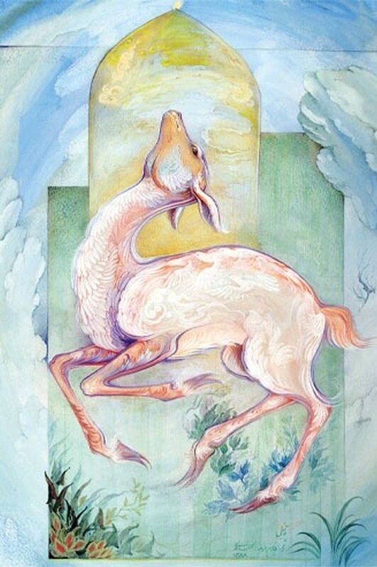 ویدیو | تعبیر زیبای مرحوم محمد کاسبی از شعر «امان از این هیاهو، یا ضامن آهو...»