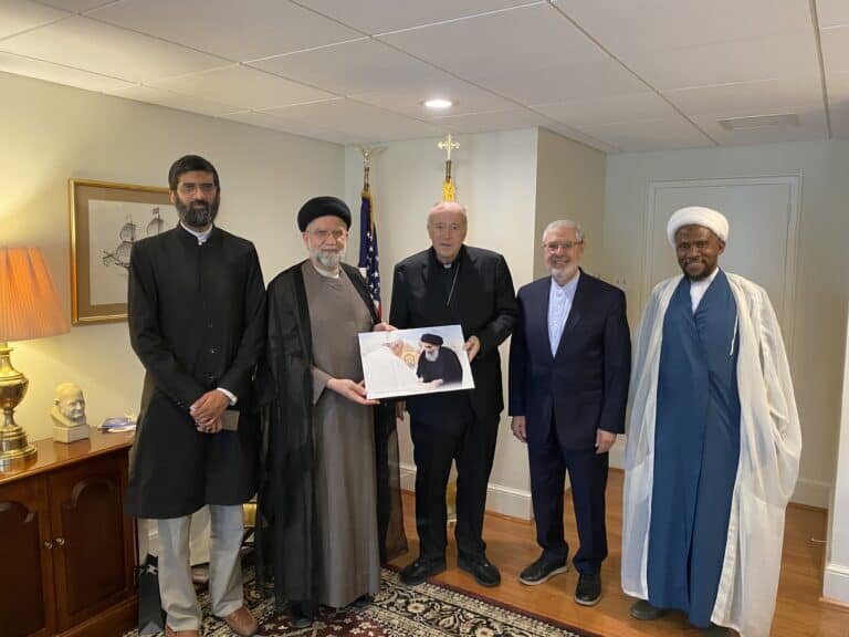 Shia Muslim scholars meet new Archbishop of Washington to strengthen interfaith ties