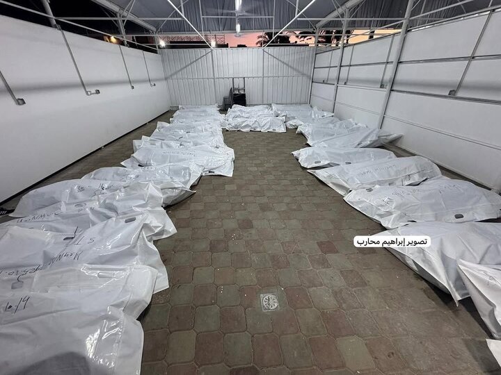 جثامين 45 شهيدا وصلت قطاع غزة