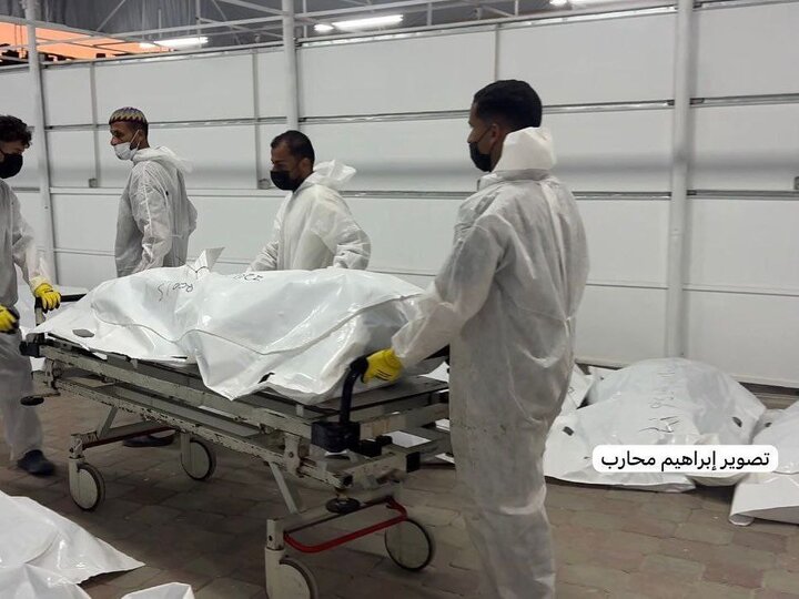 جثامين 45 شهيدا وصلت قطاع غزة