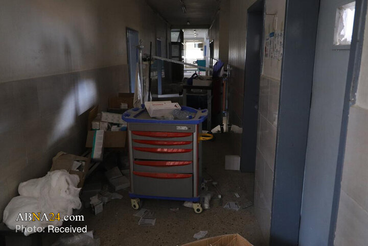 ابعاد ویرانی کلینیک شیخ رضوان در غزه