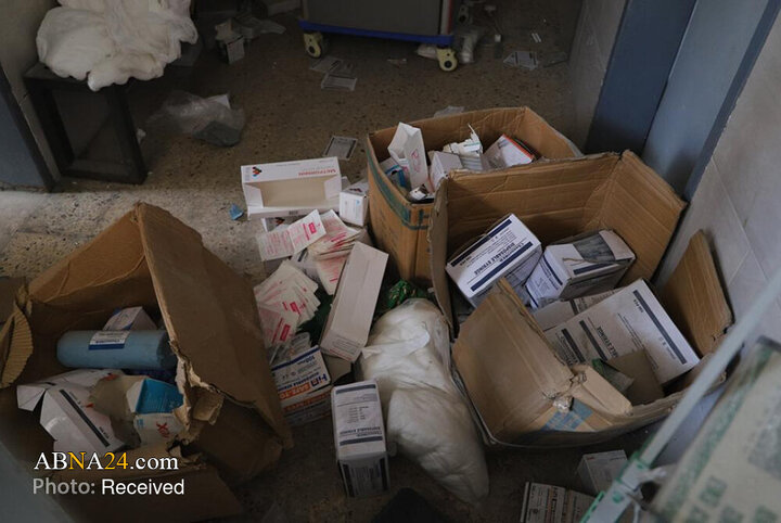 ابعاد ویرانی کلینیک شیخ رضوان در غزه