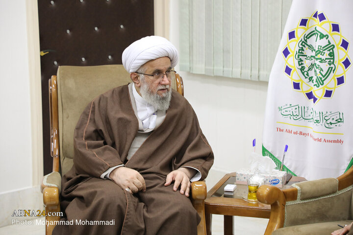 دیدار رایزن فرهنگی جدید ایران در قطر با آیت‌الله رمضانی