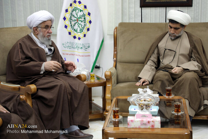 دیدار رایزن فرهنگی جدید ایران در قطر با آیت‌الله رمضانی