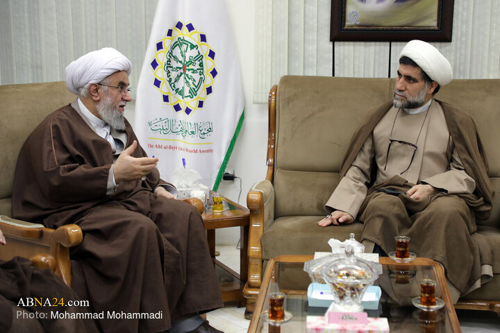 دیدار رایزن فرهنگی جدید ایران در قطر با آیت‌الله رمضانی