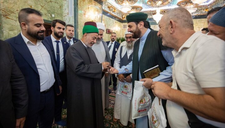 تقرير مصور/ نائب الأمين العام للعتبة الحسينية يستقبل رئيس الوقف الجيلاني التركي