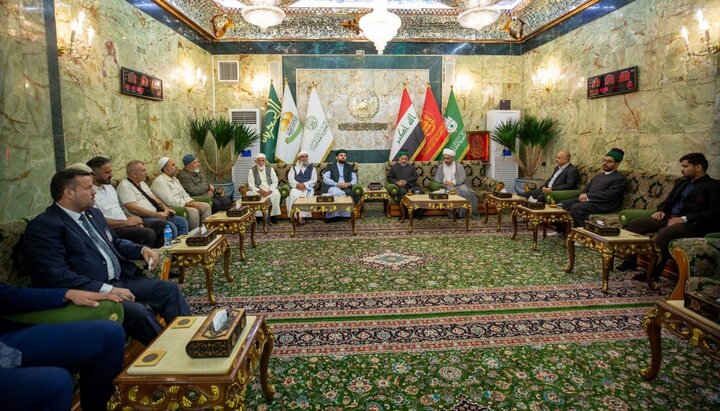 تقرير مصور/ نائب الأمين العام للعتبة الحسينية يستقبل رئيس الوقف الجيلاني التركي