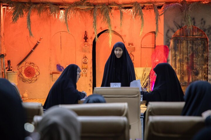 تقرير مصور/ مسابقة حفظ الخطب الثلاث لطالبات الدورات الصيفية في كربلاء