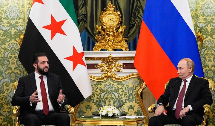 نفت و بازسازی محور دیدار پوتین و جولانی در مسکو