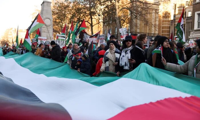 London protesters demand justice for Palestinians amid ceasefire