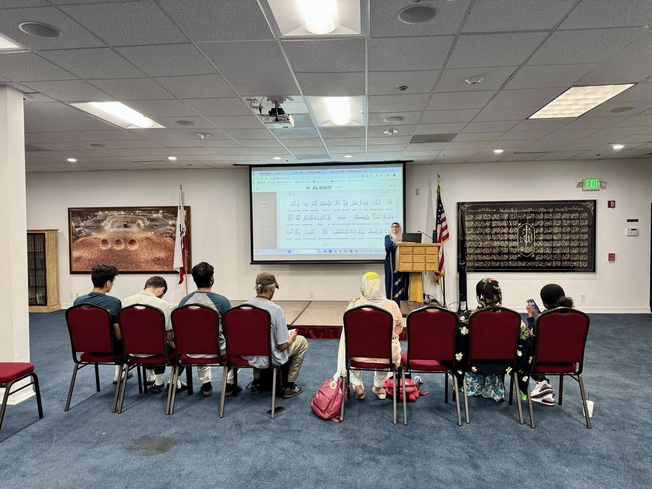 برگزاری برنامه فرهنگی-آموزشی در مرکز اسلامی کالیفرنیای جنوبی + تصاویر