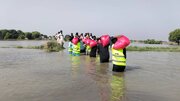 Foto Reportaj: Pakistanın Şiə Üləma Şurası daşqınlara məruz qalmış yüzlərlə ailəyə kömək etdi