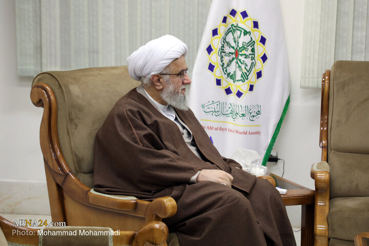 دیدار مدیر شبکه تلویزیونی ۱۴ ترکیه با آیت‌الله رمضانی