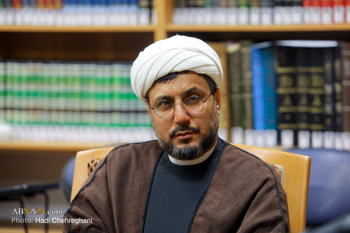 دیدار عوامل تولید کتاب «کربلا علیه‌السلام» با آیت‌الله کریمی جهرمی