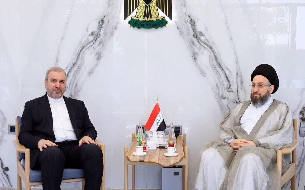 Ammar Hakim, Iranian envoy discuss regional peace