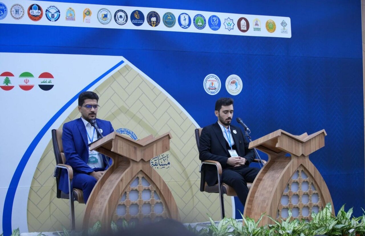 Noor Quranic Competition continues its activities at Al-Ameed University in Karbala (+Photos)