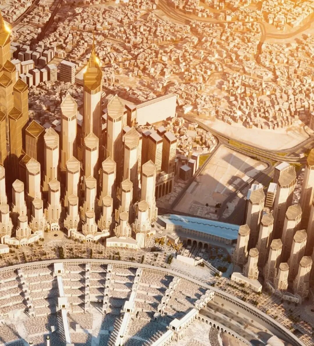 آغاز پروژۀ کلان توسعه اطراف مسجدالحرام + تصاویر