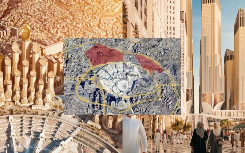 آغاز پروژۀ کلان توسعه اطراف مسجدالحرام + تصاویر