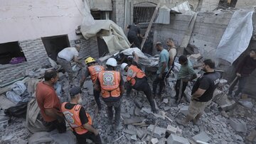 Civil Defense: 10,000 katao ang martir sa ilalim ng mga guho sa Gaza at ang pandaigdigang komunidad ay may dobleng pamantayan