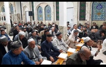 “Rêxistina cemaetî ya hevaltî bi Qur’anê li Îmamzadeya Hacere Xatun li Senendec”