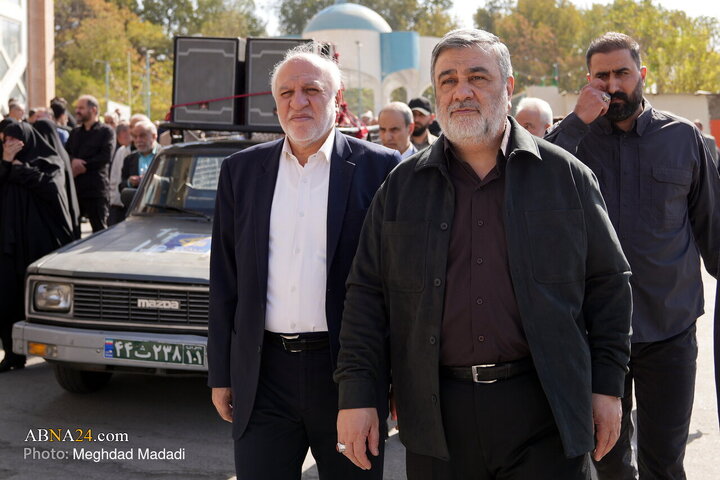 مراسم تشییع پیکر سردار علیرضا افشار در تهران