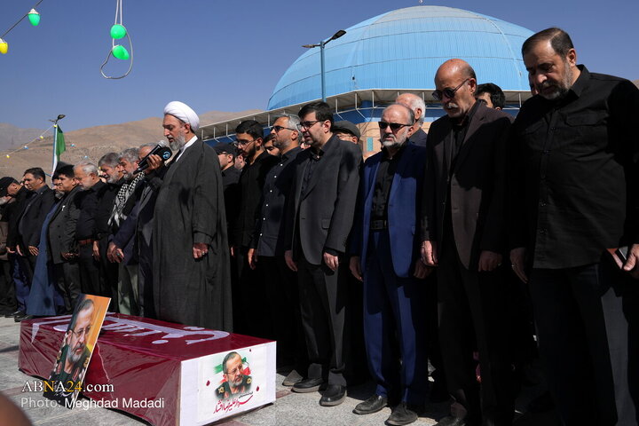 مراسم تشییع پیکر سردار علیرضا افشار در تهران