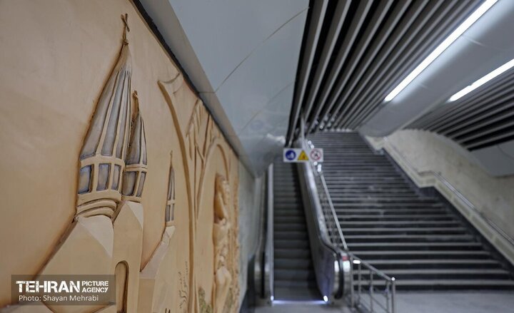 Informe fotográfico | La hermosa estación de metro “Santa María” de Teherán muestra la profundidad de la cercanía entre las religiones abrahámicas y el islam shiíta