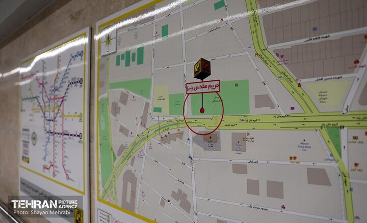 Informe fotográfico | La hermosa estación de metro “Santa María” de Teherán muestra la profundidad de la cercanía entre las religiones abrahámicas y el islam shiíta