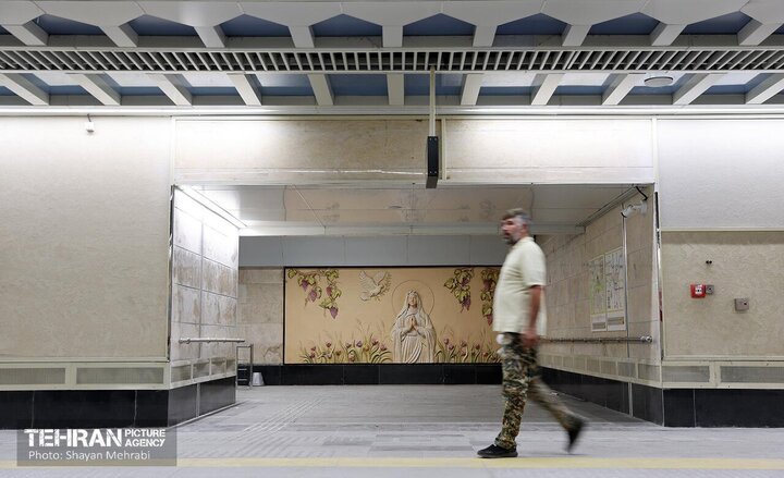 Informe fotográfico | La hermosa estación de metro “Santa María” de Teherán muestra la profundidad de la cercanía entre las religiones abrahámicas y el islam shiíta