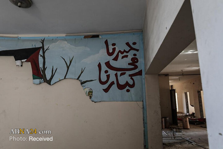 تقرير مصور/ الاحتلال الصهيوني يدمر مسشفى الوفاء في غزة