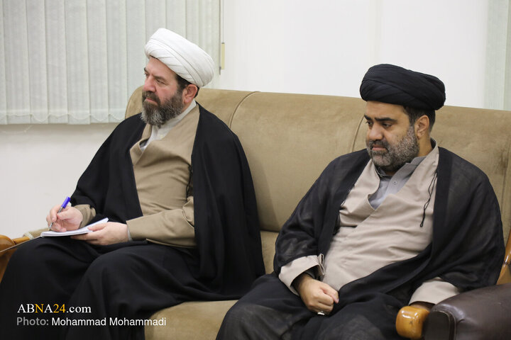 دیدار رئیس مجمع امام خمینی(ره) پاکستان با آیت‌الله رمضانی