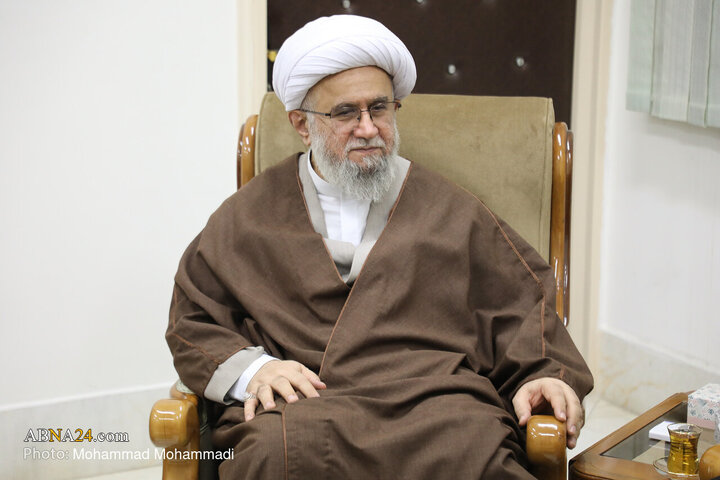 دیدار رئیس مجمع امام خمینی(ره) پاکستان با آیت‌الله رمضانی