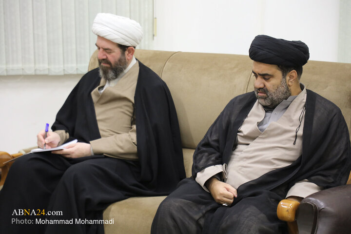 دیدار رئیس مجمع امام خمینی(ره) پاکستان با آیت‌الله رمضانی