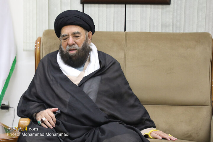 دیدار رئیس مجمع امام خمینی(ره) پاکستان با آیت‌الله رمضانی