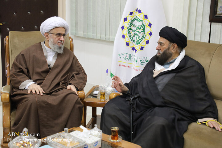 دیدار رئیس مجمع امام خمینی(ره) پاکستان با آیت‌الله رمضانی