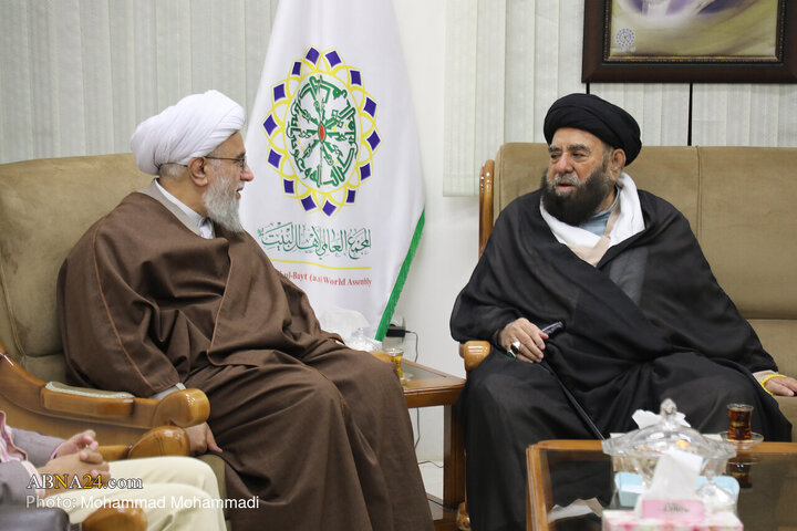 دیدار رئیس مجمع امام خمینی(ره) پاکستان با آیت‌الله رمضانی