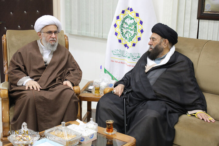 دیدار رئیس مجمع امام خمینی(ره) پاکستان با آیت‌الله رمضانی