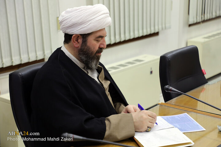 دیدار ریاست و مدیران مؤسسه آینده روشن با دبیرکل مجمع جهانی اهل‌بیت(ع)